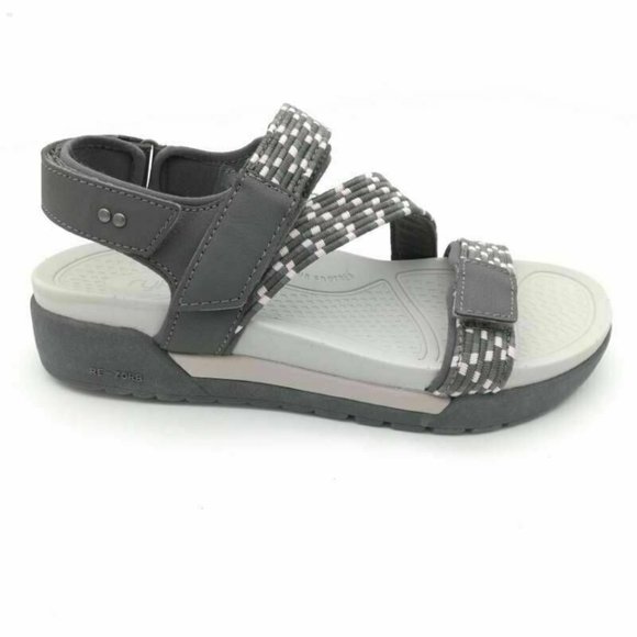 Ryka Shoes - Ryka Womens Rowana Slingback Sandals Gray 6.5